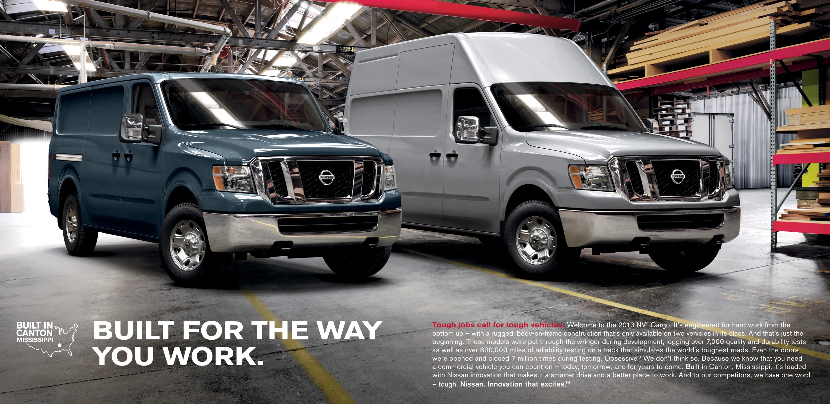 2013 Nissan NV Cargo Brochure Page 6